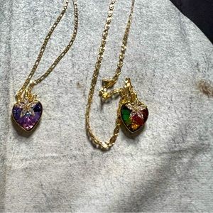 Necklace for women. Laminated gold.